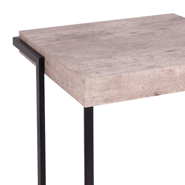 Royan Square Table Concrete Effect