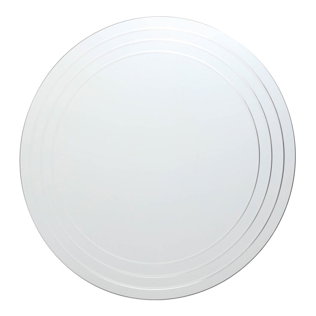 Meora Round Bevelled Mirror 100cm