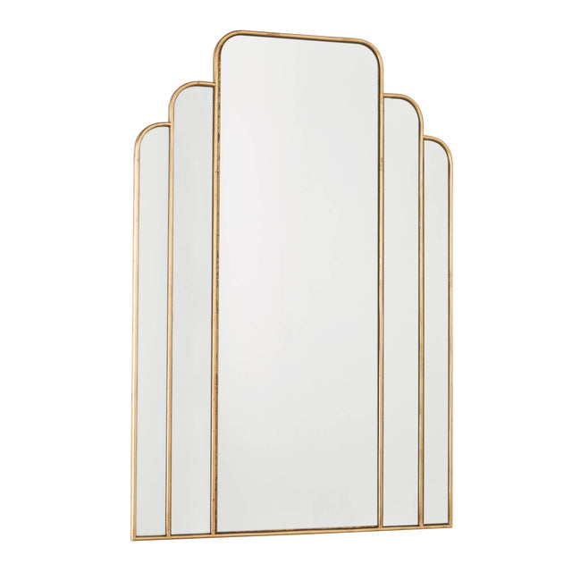 Skovgaard Rectangle Mirror With Gold Detail 90 x 60cm