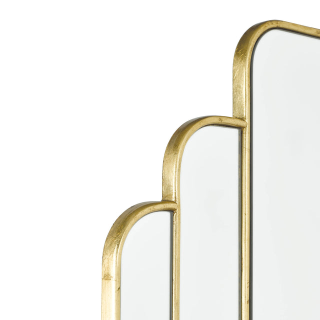 Skovgaard Rectangle Mirror With Gold Detail 90 x 60cm