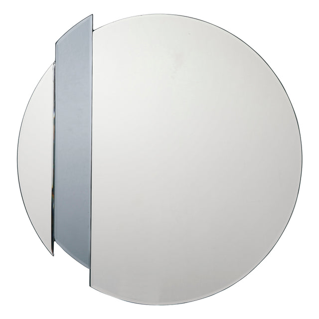 Yulia Silver And Smoked Mirror 50cm