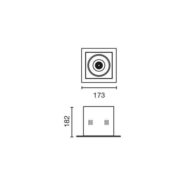 COLIN-1 recessed lamp