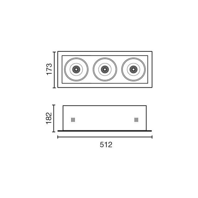 COLIN-3 recessed lamp