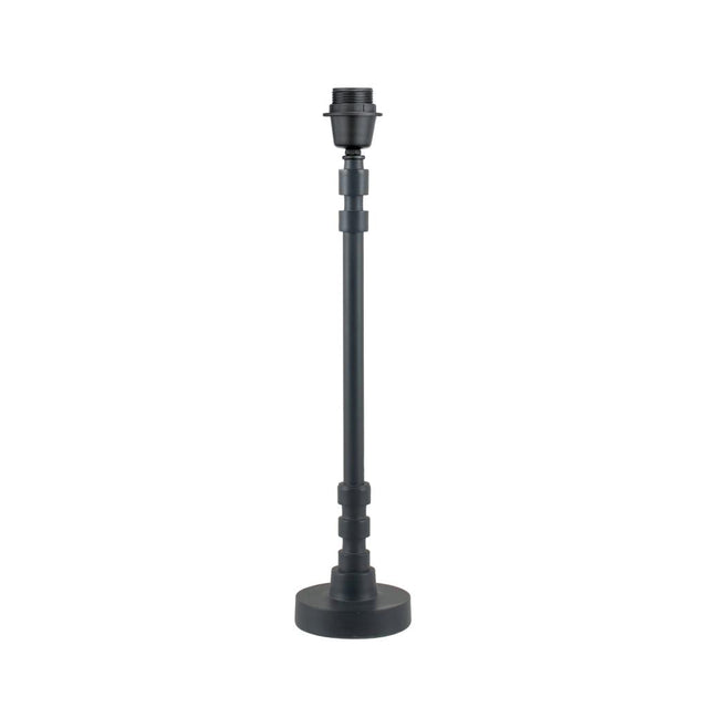 Rhode Matt Black Stick Metal Table Lamp Base