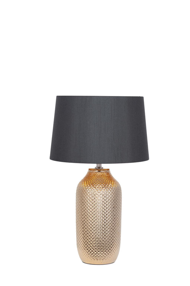 Nova Gold Textured Ceramic Table Lamp