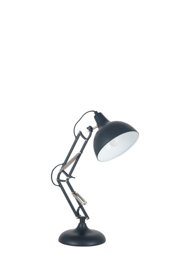 Alonzo Matt Black Metal Angled Task Table Lamp