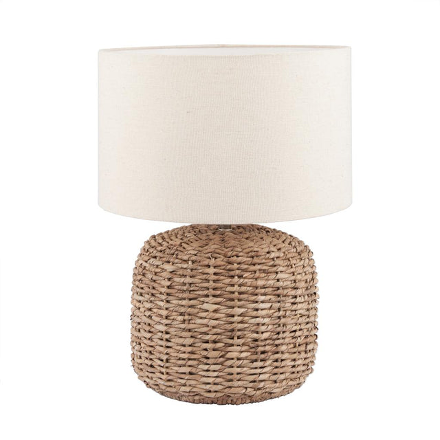 Acer Natural Woven Small Table Lamp