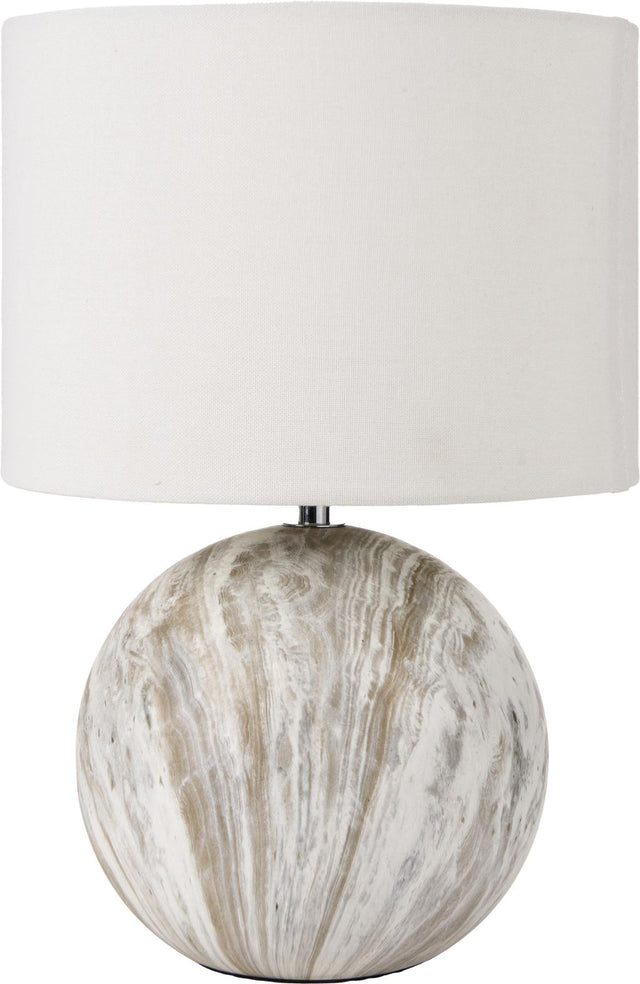 Viejo Grey Stone Effect Ceramic Table Lamp