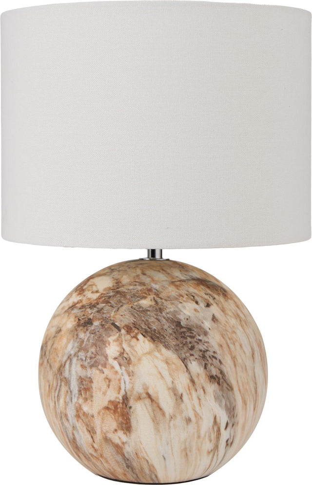 Viejo Natural Stone Effect Ceramic Table Lamp