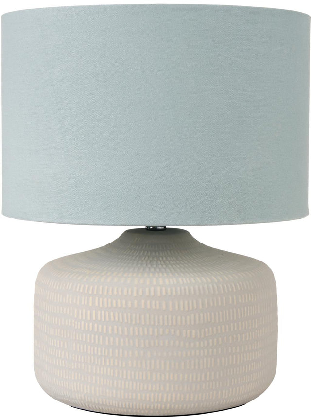 Kai Duck Egg Textured Ceramic Table Lamp