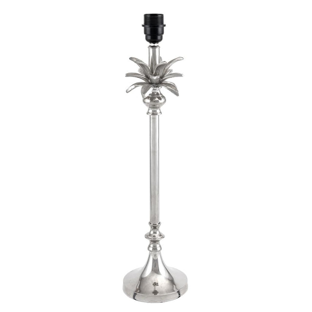 Trafalgar Nickel Metal Palm Tree Table Lamp Base