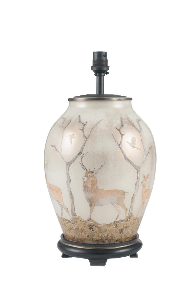 Deer Medium Glass Table Lamp Base