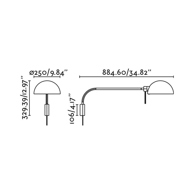 DOMINICA XL wall lamp