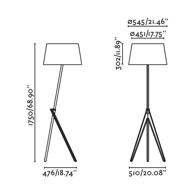 TREEWOOD floor lamp