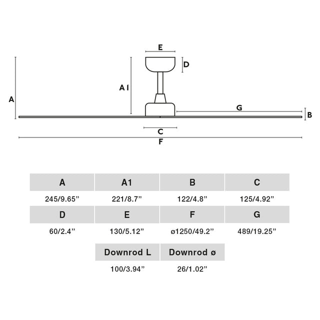 MARINE M ceiling fan IP44 SMART