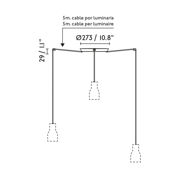 VENICE pendant lamp