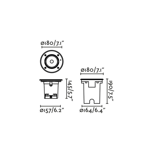 GEISER Wall washer recessed