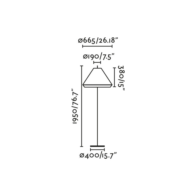 SAIGON OUT C70 Floor lamp