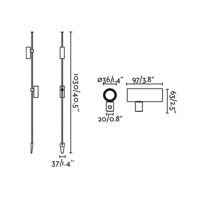 CLAP 1030 spike lamp