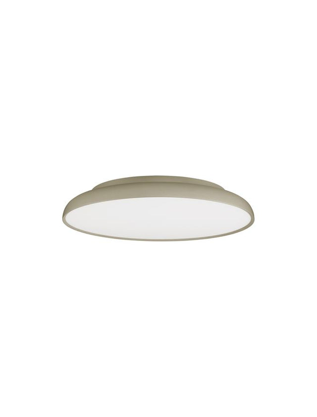 LINUS 3000K Triac Dimmable Champagne Gold Aluminium & Acrylic LED 40 Watt 220-240 Volt 2541Lm IP20 D: 45 H: 9 cm