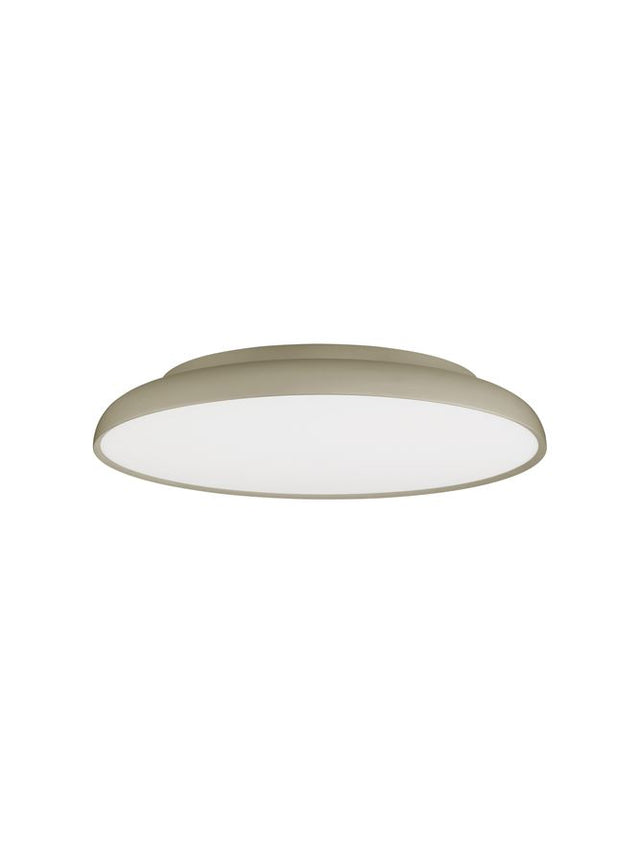 LINUS 3000K Triac Dimmable Champagne Gold Aluminium & Acrylic LED 50 Watt 220-240 Volt 3741Lm IP20 D: 60 H: 9 cm