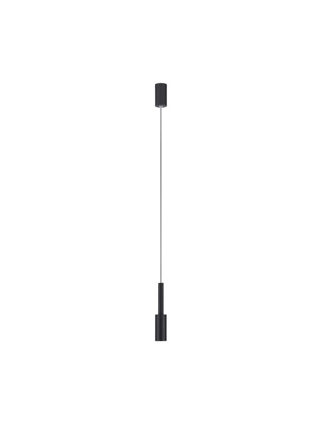 JOY Sandy Black Aluminium LED 7 Watt 220-240 Volt 703Lm 3000K IP20 D: 4 H: 200 cm Adjustable Height