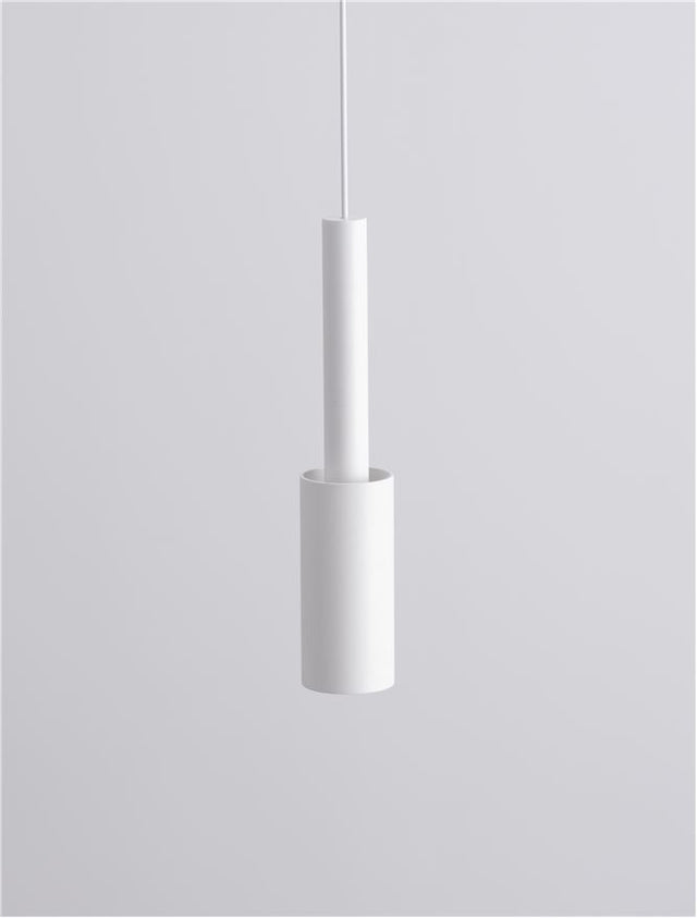 JOY Sandy White Aluminium LED 7 Watt 220-240 Volt 703Lm 3000K IP20 D: 4 H: 200 cm Adjustable Height