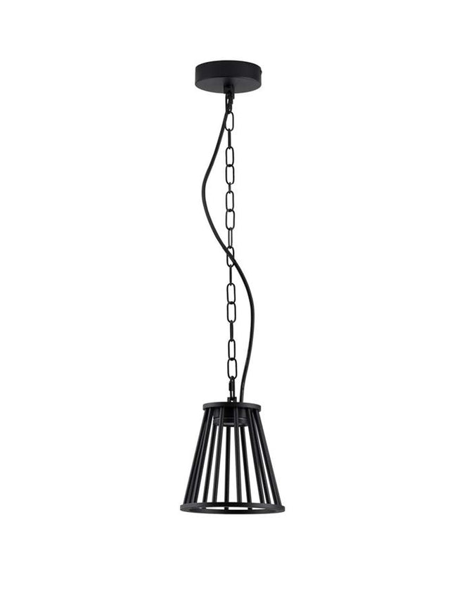 CARINA Black AIuminium LED 6 Watt 279.09 Lm 3000K 220-240V IP65 D: 18 H: 150 cm