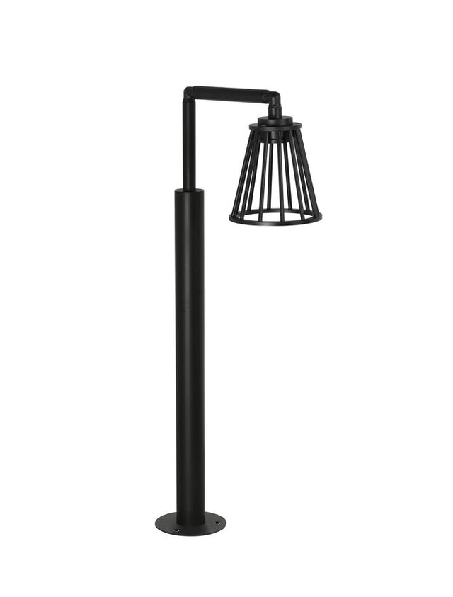 CARINA Black AIuminium LED 6 Watt 279.54 Lm 3000K 220-240V IP65 D: 18 W: 34.5 H: 90 cm