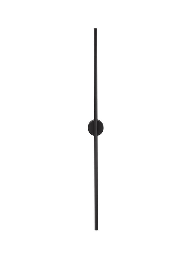 ADEN Sandy Black Aluminium LED 15 Watt 230 Volt 372Lm 3000K IP44 L: 1.5 W: 7.3 H: 90 cm