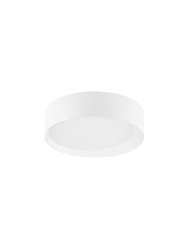 OBY Triac Dimmable Sandy White Aluminium & Acrylic LED 30 Watt 230 Volt 1800Lm 3000K IP20 D: 45 H: 12 cm