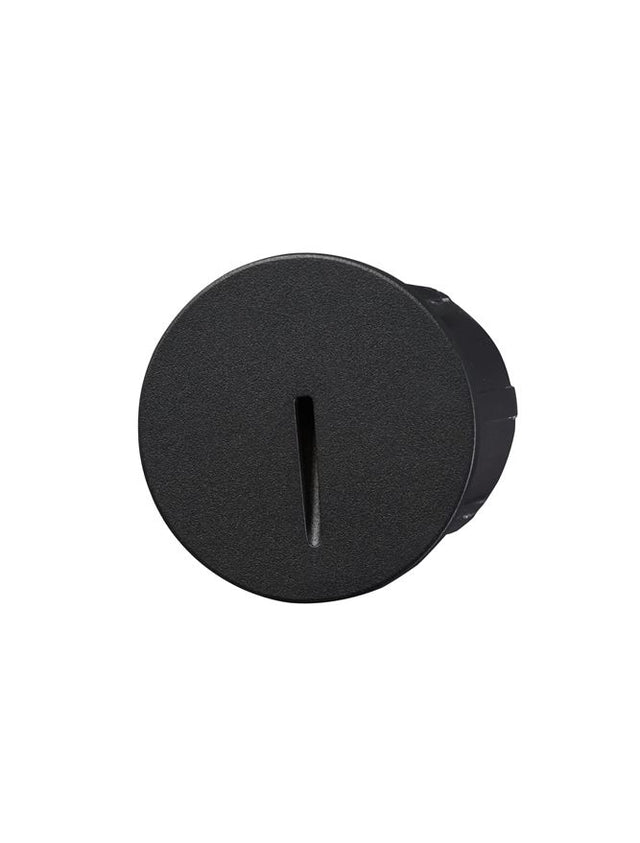 CIRCE Black Aluminium LED 3 Watt 170Lm 220-240 Volt 50Hz 3000K IP54 D: 7 H: 6.5 cm Cut Out: 5.5 cm