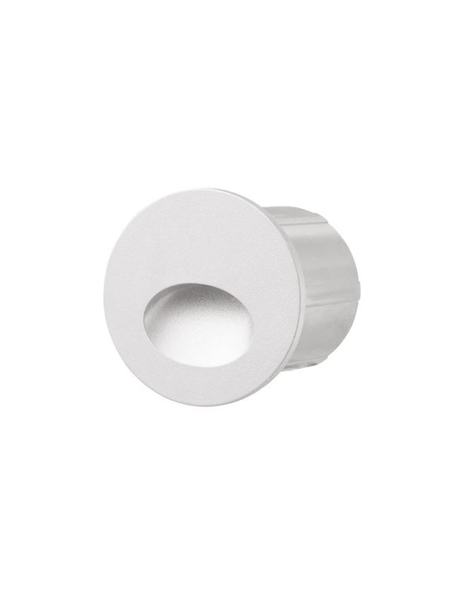 CIRCE White Aluminium LED 3 Watt 170Lm 220-240 Volt 50Hz 3000K IP54 D: 7 H: 6.5 cm Cut Out: 5.5 cm