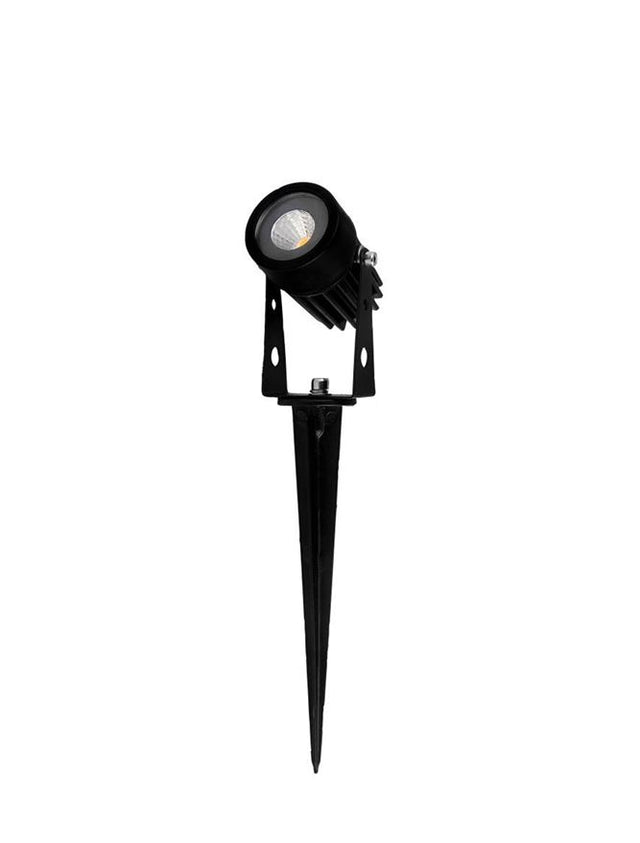 CALIX Black Aluminium & Clear Glass LED 3W Watt 273Lm 3000Κ 220-240 Volt Beam Αngle 24° IP65 D: 40 W: 7.3 H: 22.5 cm