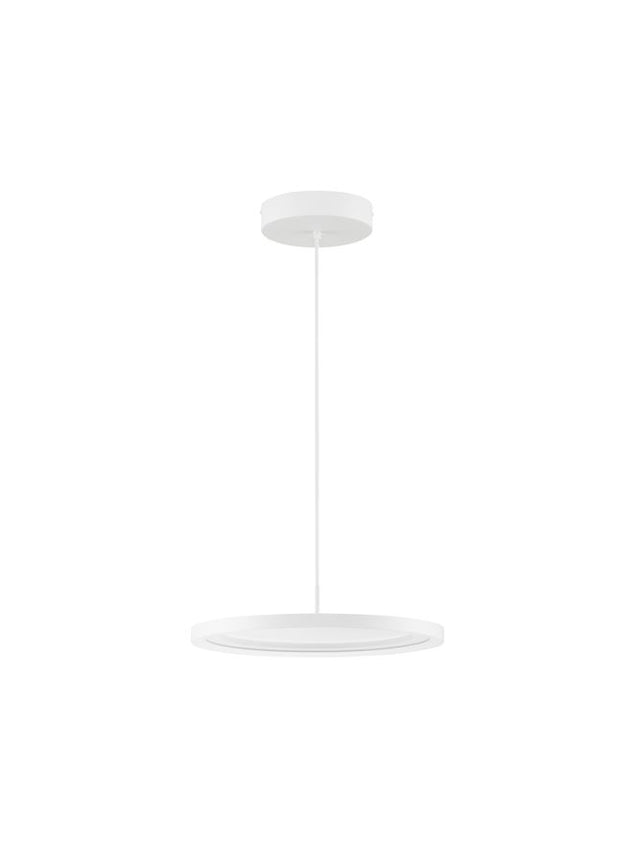 ANDRIA Triac Dimmable Sandy White Aluminium & Acrylic LED 30 Watt 230 Volt 2221Lm 3000K IP20 D: 40 H: 180 cm Adjustable Height