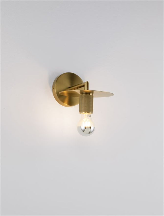 ROYAL Gold Metal LED E27 1x12 Watt 230 Volt IP20 Bulb Excluded D: 12 W: 21 H: 15.5 cm