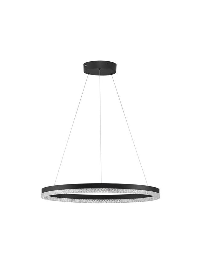 ADRIA Triac Dimmable Sandy Black Aluminium LED 32 Watt 220 Volt 3288Lm 3000K IP20 D: 60 H: 150 cm Adjustable Height