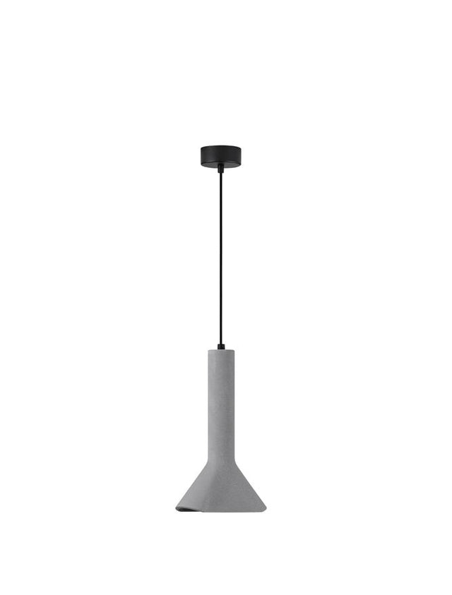 DYLAN Gray Cement LED E14 1x5 Watt 230 Volt IP20 Bulb Excluded D: 19.5 H: 150 cm Adjustable Height