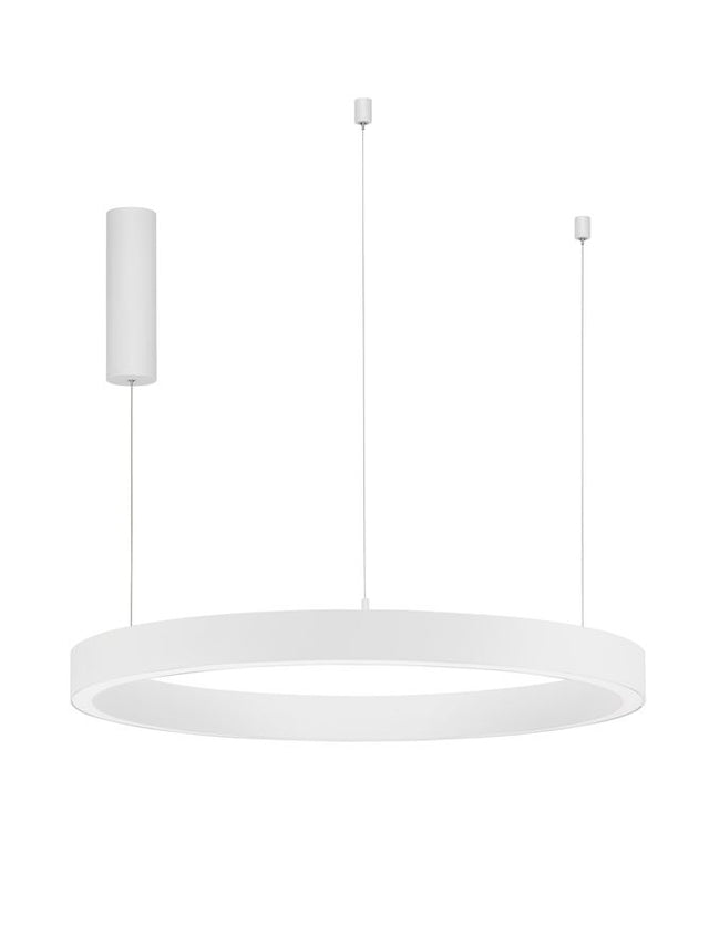 STING Triac Dimmable Sandy White Aluminium & Acrylic LED 50 Watt 230 Volt 2968Lm 3000K IP20 D: 80 H: 200 cm Adjustable Height