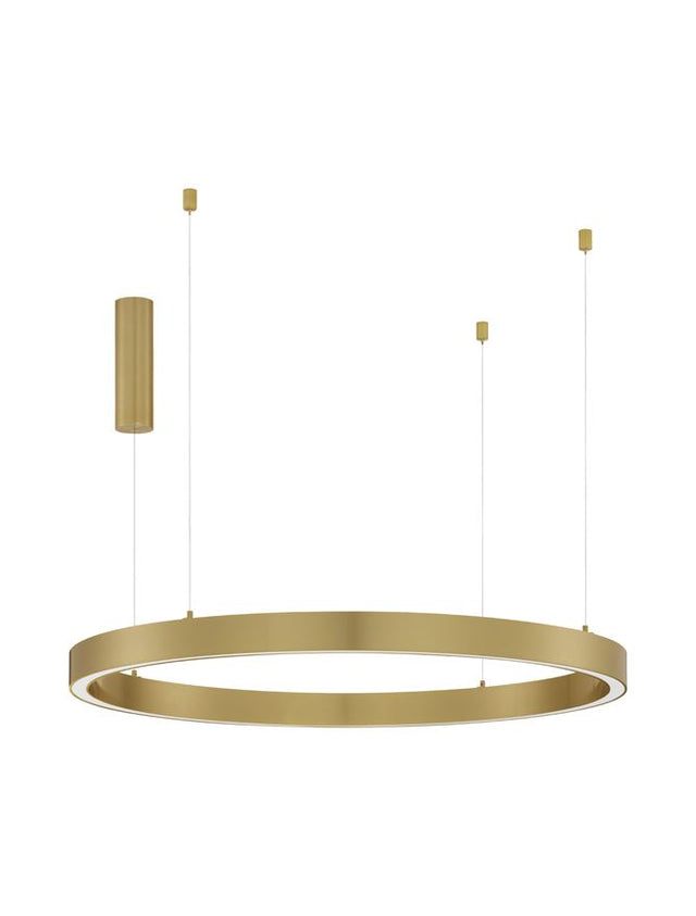 STING Triac Dimmable Brass Gold Aluminium & Acrylic LED 60 Watt 230 Volt 3389Lm 3000K IP20 D: 100 H: 200 cm Adjustable Height