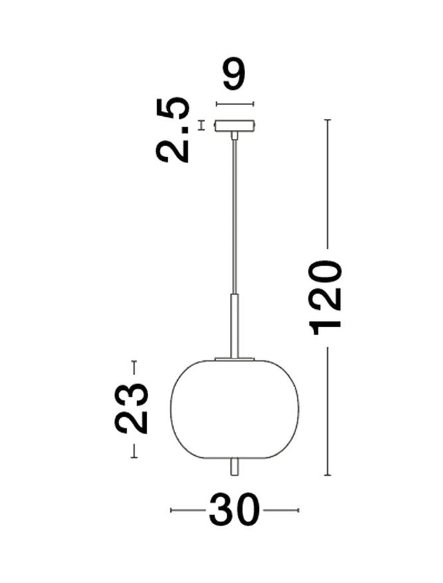 LATO Brass Gold Metal & Smoky Glass Black Fabric Wire LED E27 1x12 Watt 230 Volt IP20 Bulb Excluded D: 30 H: 120 cm Adjustable height