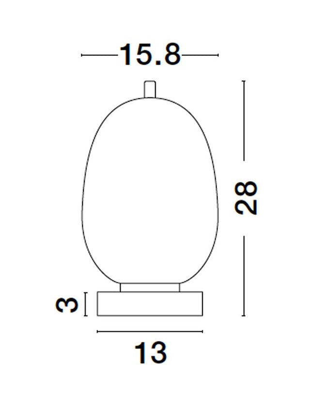 LATO Brass Gold Metal & Opal Glass LED E14 1x5 Watt 230 Volt IP20 Bulb Excluded Cable Length: 160 cm D: 15.8 H: 28 cm