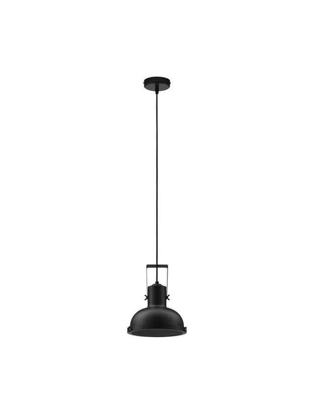 RUVI Matt Black Metal LED E27 1x12 Watt 230 Volt IP20 Bulb Excluded D: 22 H: 120 cm Adjustable height Adjustable