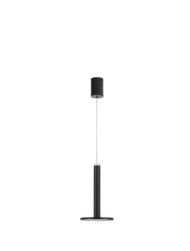 PALENCIA Matt Black Metal LED 10 Watt 230 Volt 517Lm 3000K IP20 D: 15 H: 160 cm Adjustable height