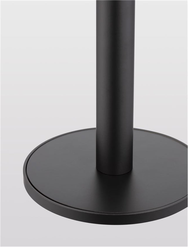 PALENCIA Matt Black Metal LED 10 Watt 230 Volt 517Lm 3000K IP20 D: 15 H: 160 cm Adjustable height