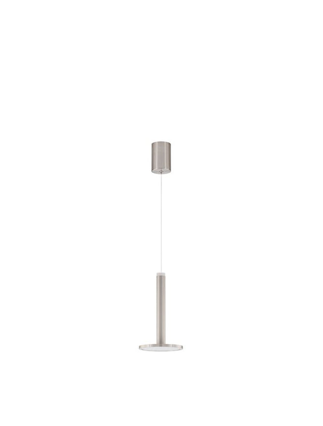 PALENCIA Satin Nickel Metal LED 10 Watt 230 Volt 517Lm 3000K IP20 D: 15 H: 160 cm Adjustable height