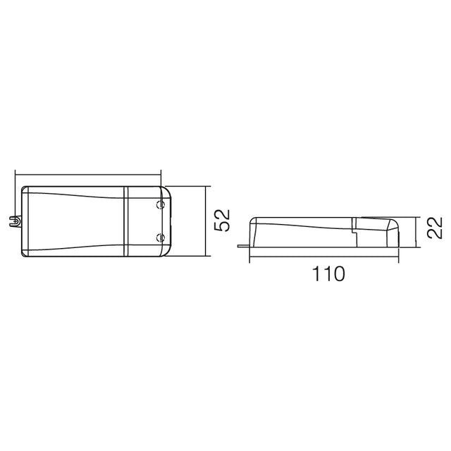 DRIVER 9-18W 350mA DC 25-51V TRIAC LC