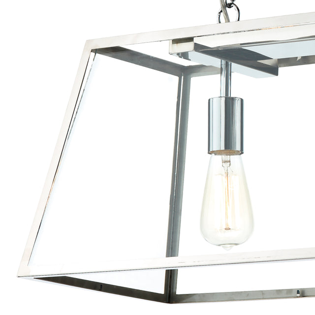 Academy 3 Light Pendant Stainless Steel