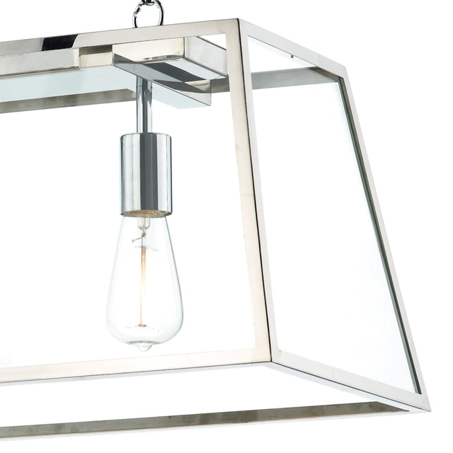 Academy 3 Light Pendant Stainless Steel