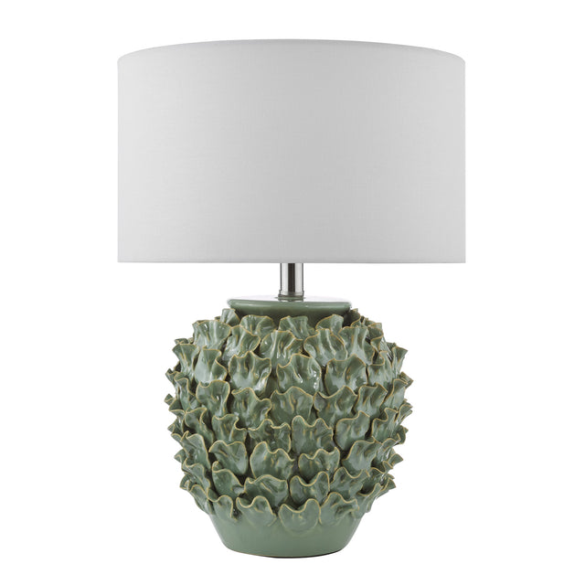 Ailsa Ceramic Table Lamp Green Base Only